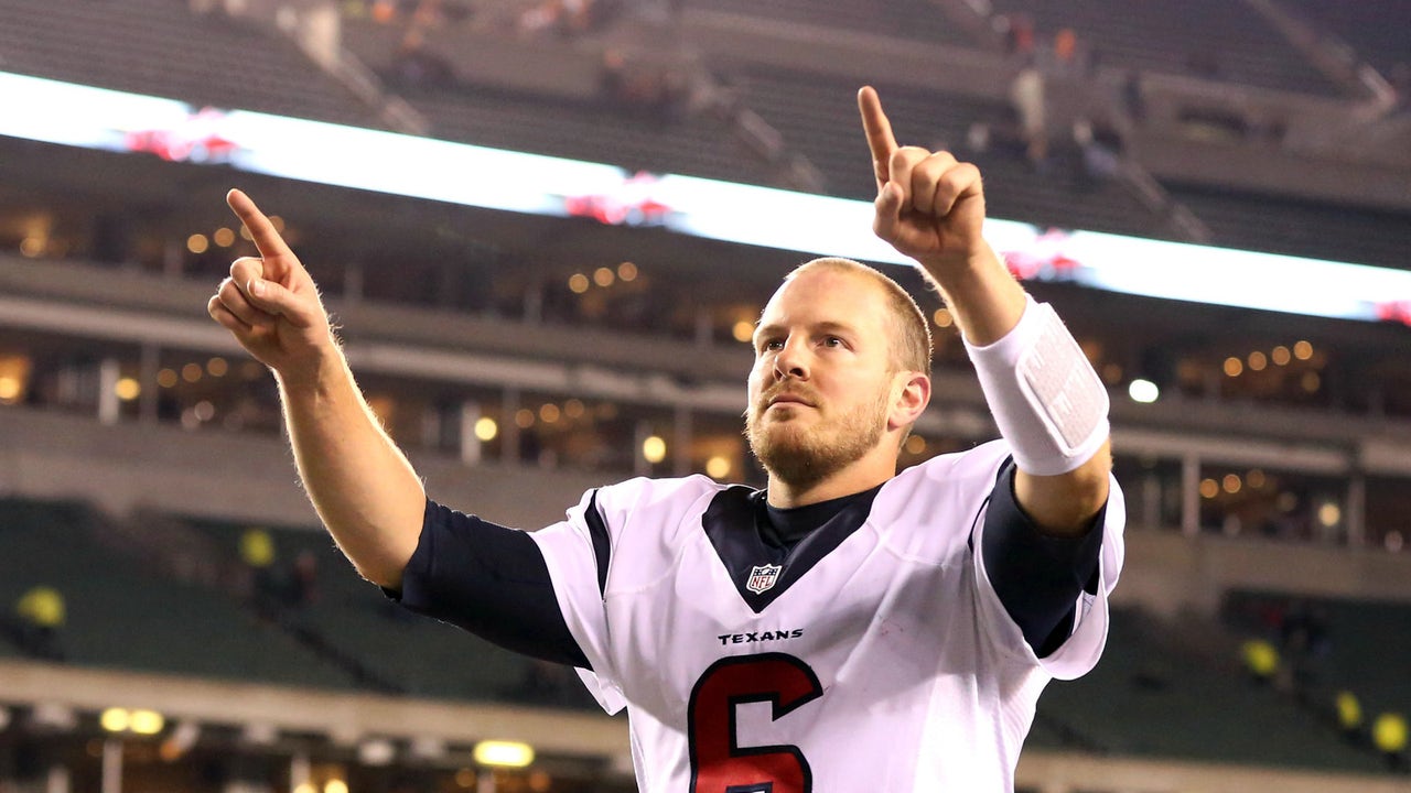 With Brian Hoyer out, it's T.J. Yates' time to shine for Texans